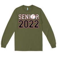 Army Green senior baseball Long Sleeve Tee - AdoDesignShop