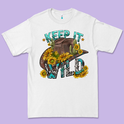Premium Tee keep it wild tbw