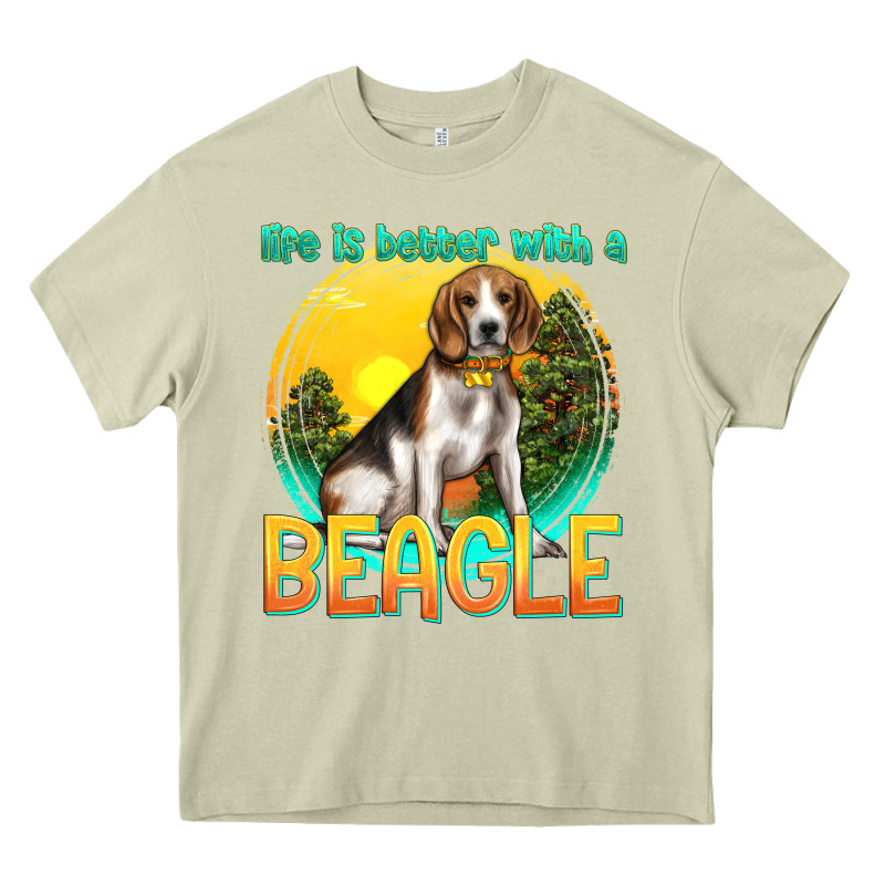 Life Is Better With A Beagle Heavy Core Tee by texasbilliewilder | Teevron