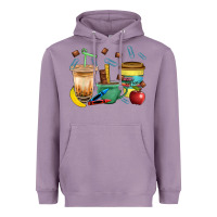 Lavender School Boy Coffee Cup Bbs Heavyweight Hoodie - BundleAndBundleShop