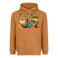 Meerkat School Boy Coffee Cup Bbs Heavyweight Hoodie - BundleAndBundleShop