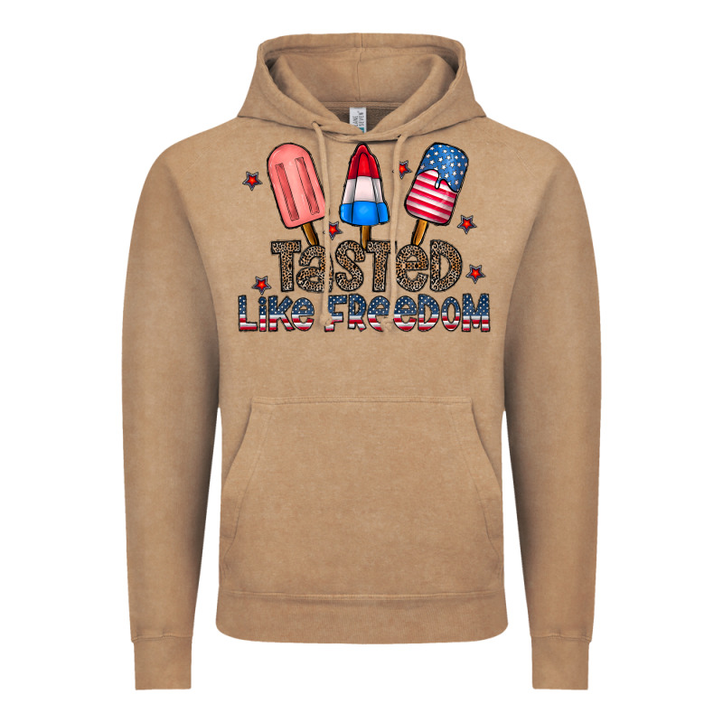 Tasted Like Freedom Vintage Hoodie by CowhideDigitalArt | Teevron