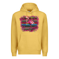 Antique Gold Flamingo Christmas Premium Hoodie - Bettercallsaul