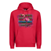 Cardinal Flamingo Christmas Premium Hoodie - Bettercallsaul