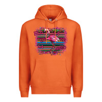 Carrot Flamingo Christmas Premium Hoodie - Bettercallsaul