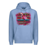 Colony Blue Flamingo Christmas Premium Hoodie - Bettercallsaul
