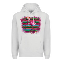 Dove Grey Flamingo Christmas Premium Hoodie - Bettercallsaul