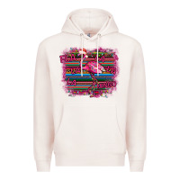 Pale Pink Flamingo Christmas Premium Hoodie - Bettercallsaul