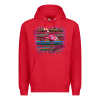 Red Flamingo Christmas Premium Hoodie - Bettercallsaul