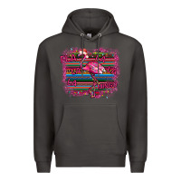 Smoke Flamingo Christmas Premium Hoodie - Bettercallsaul