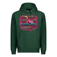 Sports Green Flamingo Christmas Premium Hoodie - Bettercallsaul