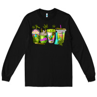 Black coffee cups Long Sleeve Tee - NancyCooperArtShop