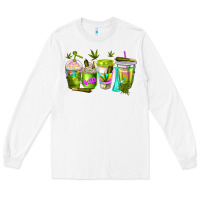 White coffee cups Long Sleeve Tee - NancyCooperArtShop