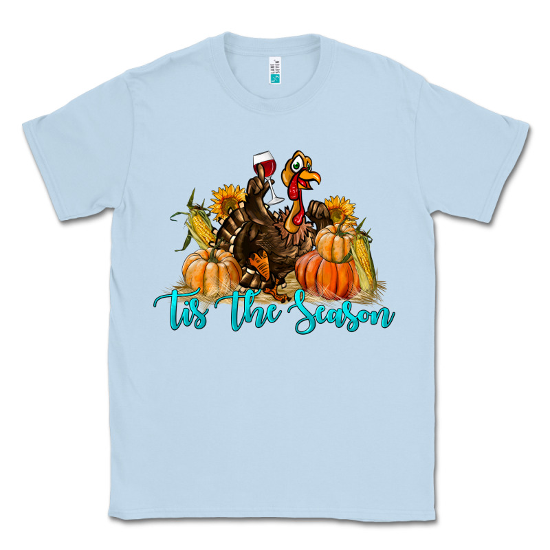 Western Fall Turkey Tis The Season Classic Tee by LillyAllenDesigns | Teevron