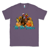 Lavender Western Fall Turkey Tis The Season Classic Tee - LillyAllenDesigns