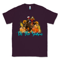 Plum Western Fall Turkey Tis The Season Classic Tee - LillyAllenDesigns