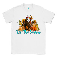 White Western Fall Turkey Tis The Season Classic Tee - LillyAllenDesigns