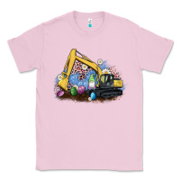 Bubblegum Pink easter excavator gnome egg leopard Classic Tee - Artiststas