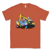 Copper easter excavator gnome egg leopard Classic Tee - Artiststas