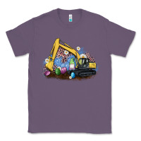 Lavender easter excavator gnome egg leopard Classic Tee - Artiststas