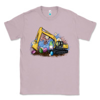 Lilac easter excavator gnome egg leopard Classic Tee - Artiststas