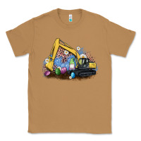 Toasted Coconut easter excavator gnome egg leopard Classic Tee - Artiststas