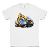 White easter excavator gnome egg leopard Classic Tee - Artiststas