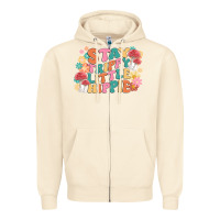 Sandshell stay trippy little hippie Zipper Hoodie - MaliasSmallBusiness