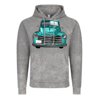 Western Truck Front View Vintage Hoodie | Teevron