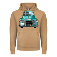 Vintage Camel western truck front view Vintage Hoodie - FaDigitalArtStudio