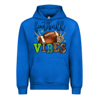 Cobalt Football vibes green and blue Urban Hoodie - HowdyJamesFarm