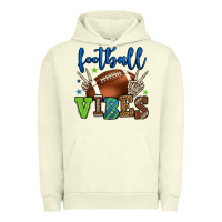 Pigment Pistachio Football vibes green and blue Urban Hoodie - HowdyJamesFarm
