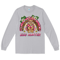 Moon Dust easter pink camouflage egg hunter  bunny rainbow Long Sleeve Tee - BarkalooDesign