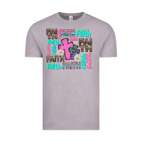 Vintage Zinc faith with cross Vintage Tee - AdoDesignShop