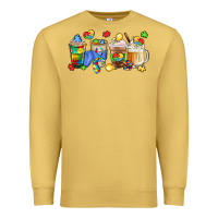 Antique Gold image title puzzlethemed beverages and accessories Premium Sweatshirt - LillyAllenDesigns