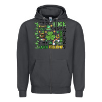 Smoke st. patricks day Zipper Hoodie - MaliasSmallBusiness