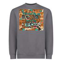Storm protected husband saved by jesus Heavyweight Sweatshirt - JahusDesignShop