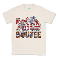 Natural red white boujee Classic Tee - Artiststas