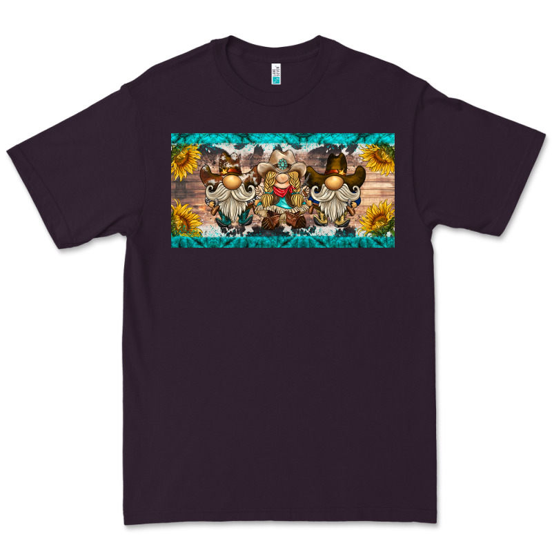 Western Gnome License Plate Premium Tee by BarkalooDesign | Teevron