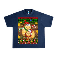 Navy Christmas chick air freshener Urban Heavy Tee - Artiststas