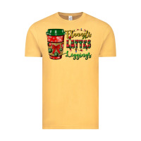 Vintage Mustard flannels lattes leggings Vintage Tee - BundleAndBundleShop