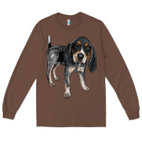 Chestnut bluetick coonhound Long Sleeve Tee - LillyAllenDesigns