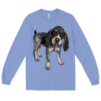 Colony Blue bluetick coonhound Long Sleeve Tee - LillyAllenDesigns