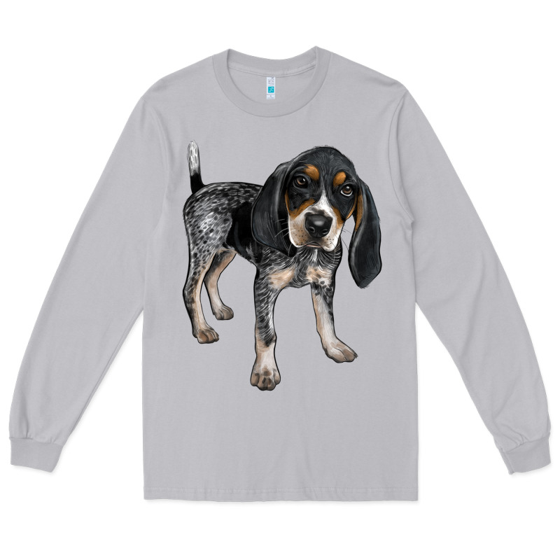 Bluetick Coonhound Long Sleeve Tee by LillyAllenDesigns | Teevron