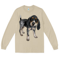 Mushroom bluetick coonhound Long Sleeve Tee - LillyAllenDesigns