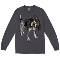 Smoke bluetick coonhound Long Sleeve Tee - LillyAllenDesigns