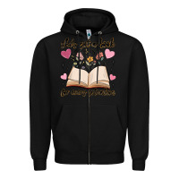 Black she's got a book for every situation Zipper Hoodie - MaliasSmallBusiness