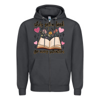 Smoke she's got a book for every situation Zipper Hoodie - MaliasSmallBusiness