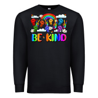 Black name celebrate kindness and diversity Premium Sweatshirt - LillyAllenDesigns