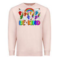 Pale Pink name celebrate kindness and diversity Premium Sweatshirt - LillyAllenDesigns